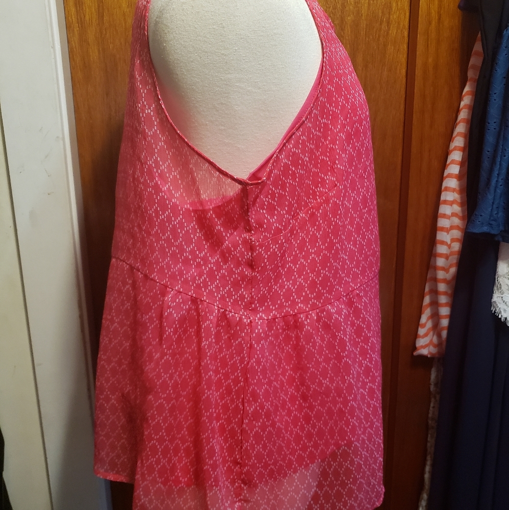 Old Navy XXL two layer pink tank top - Picture 3 of 6